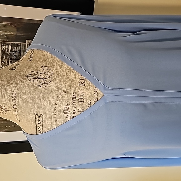 J. Crew blue blouse sz M - Picture 2 of 11